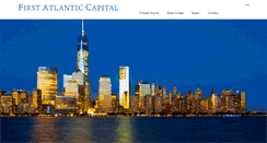 Desktop Screenshot of firstatlanticcapital.com